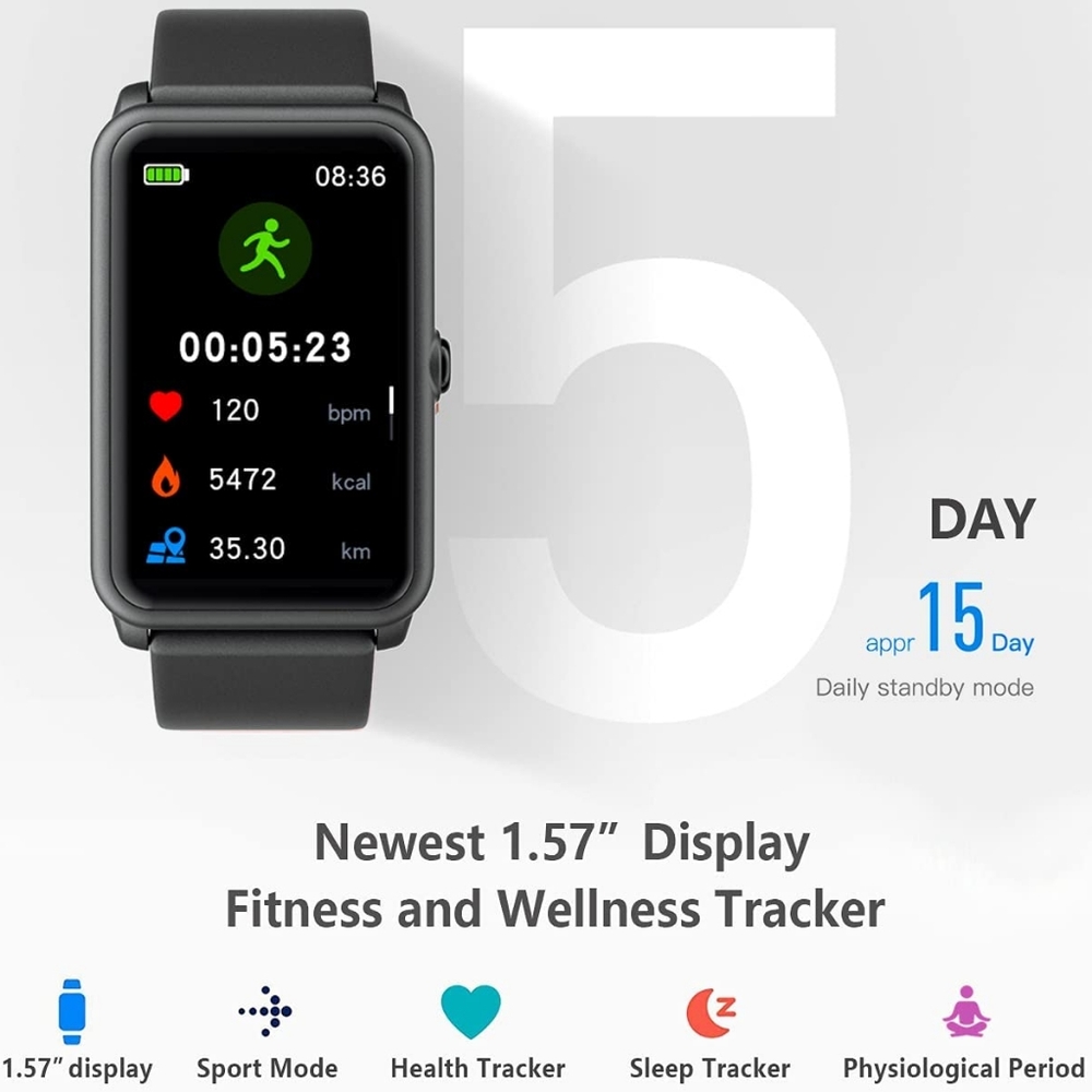 Smart watch Fitness Tracker Heart Rate